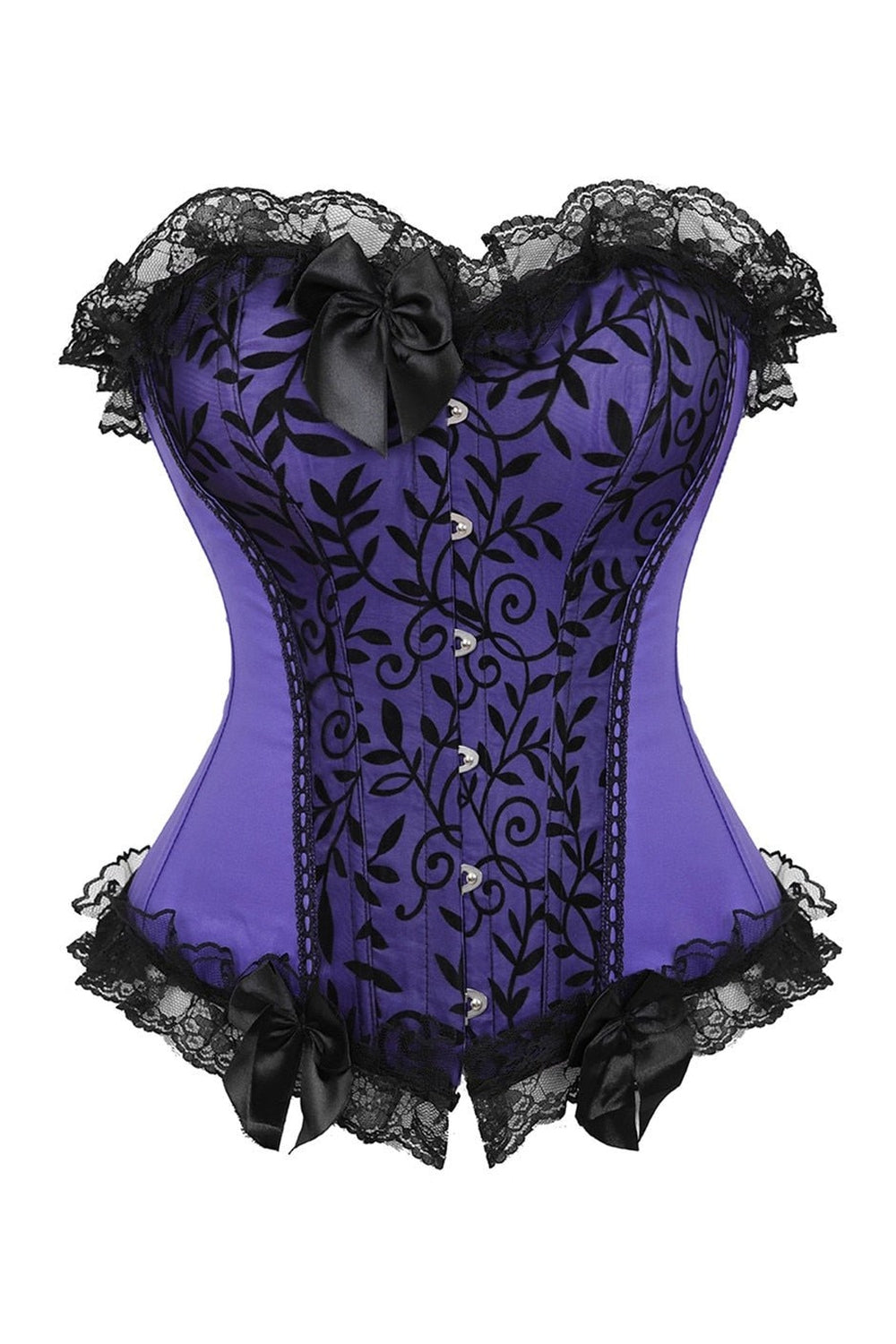 Y2k Lace Cover Overbust Corset