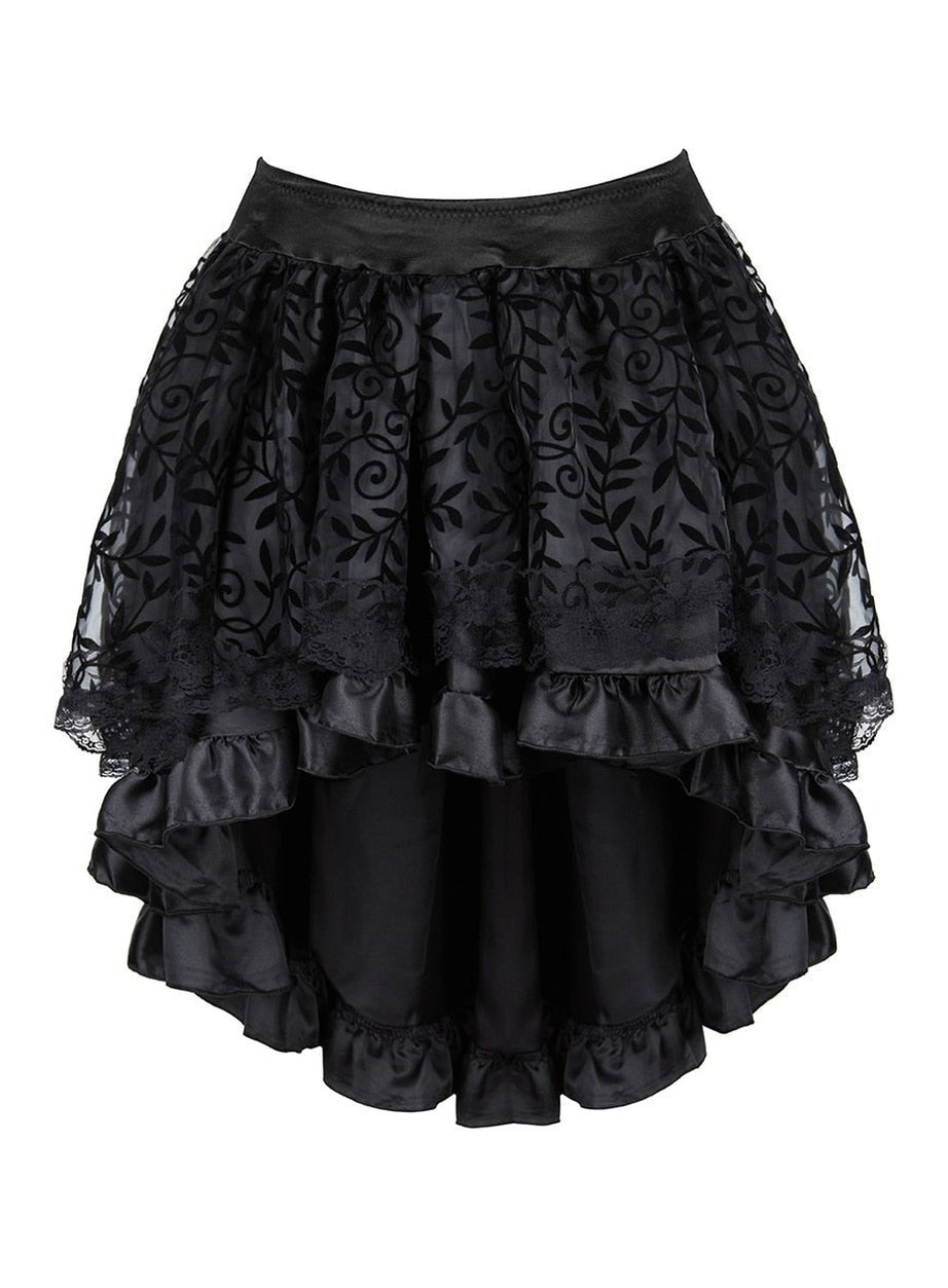 Y2k Lace Cover Overbust Corset