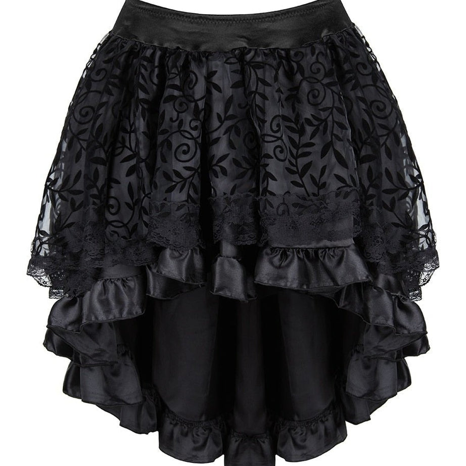 Y2k Lace Cover Overbust Corset