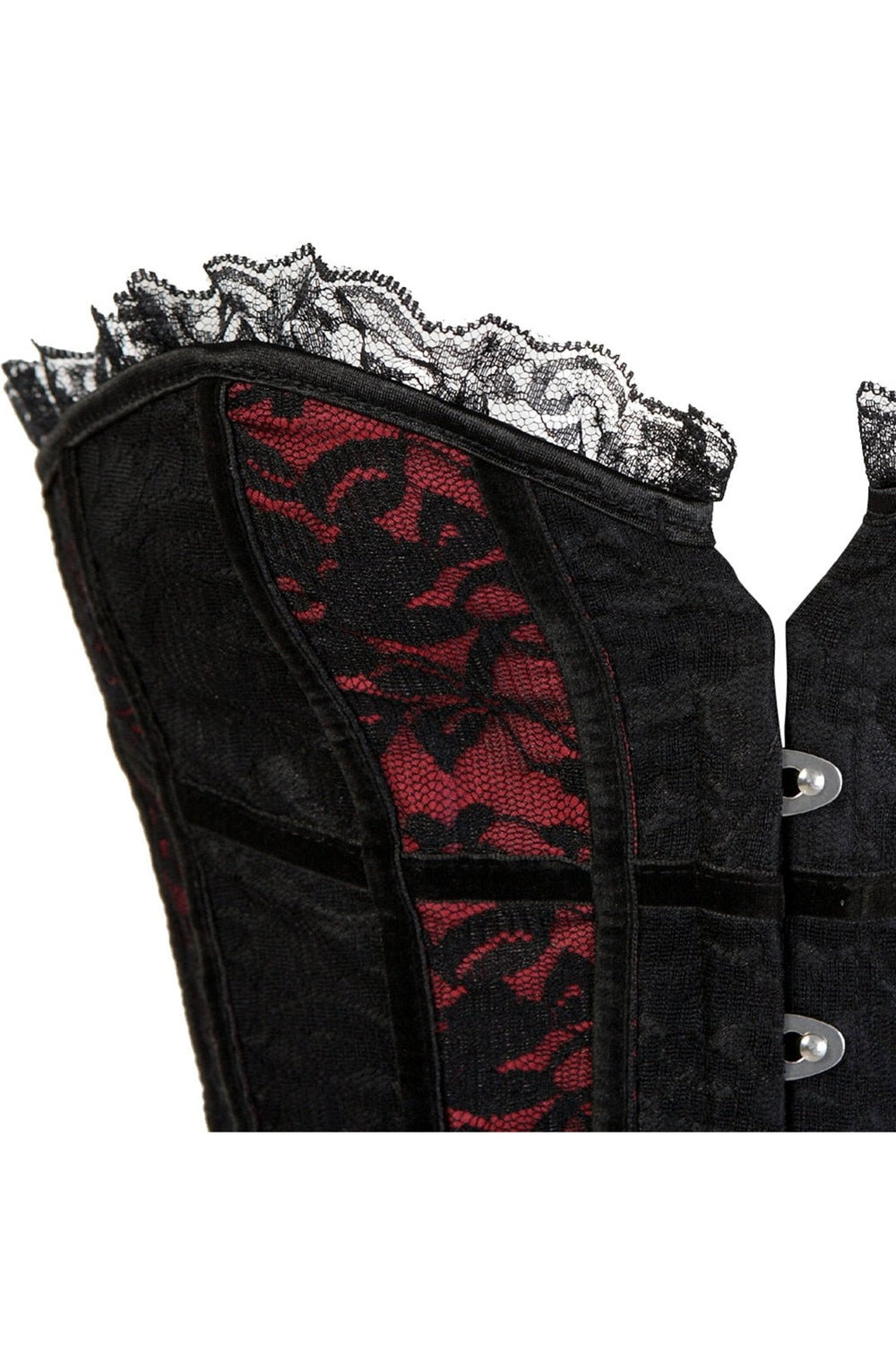 Y2k Lace Cover Overbust Corset
