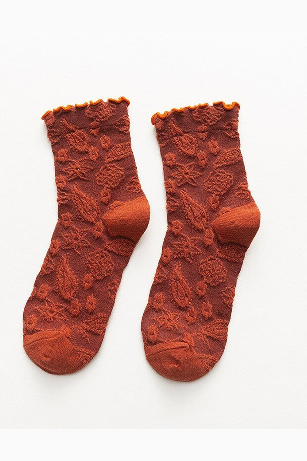 Y2k Lace Ruffle Embroidery Socks
