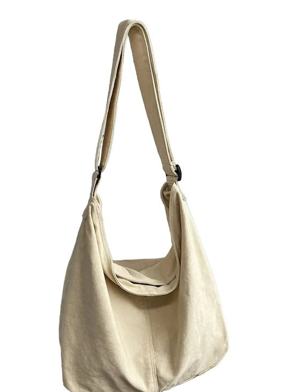 Y2k Large Canvas Shopper Handbags