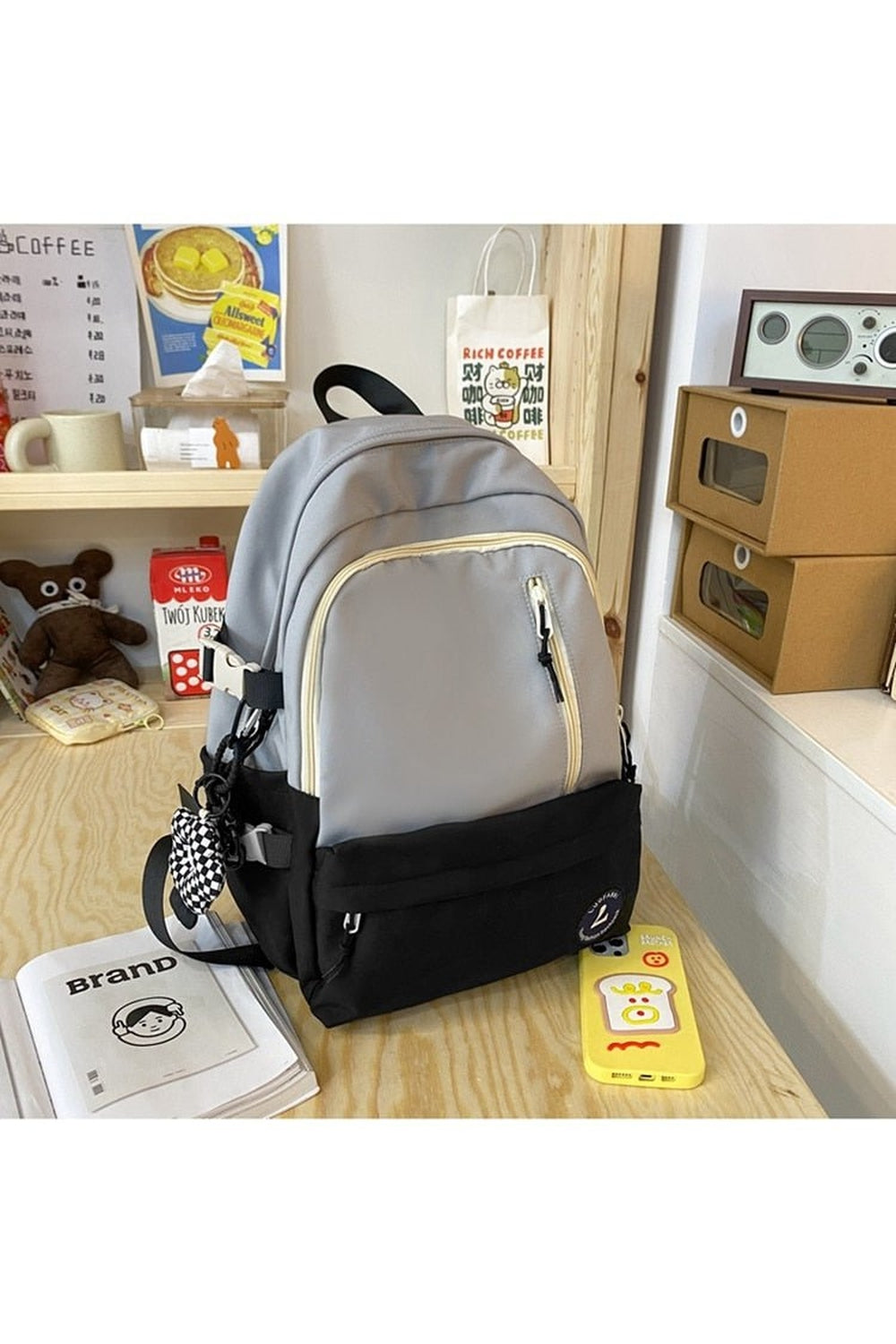 Y2k Large Harajuku School Backpack