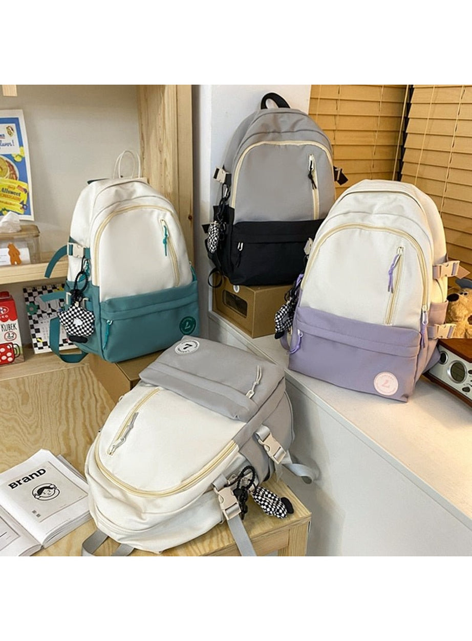 Y2k Large Harajuku School Backpack