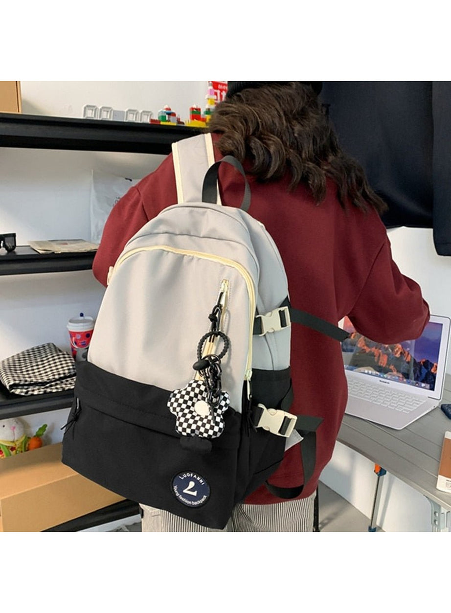 Y2k Large Harajuku School Backpack