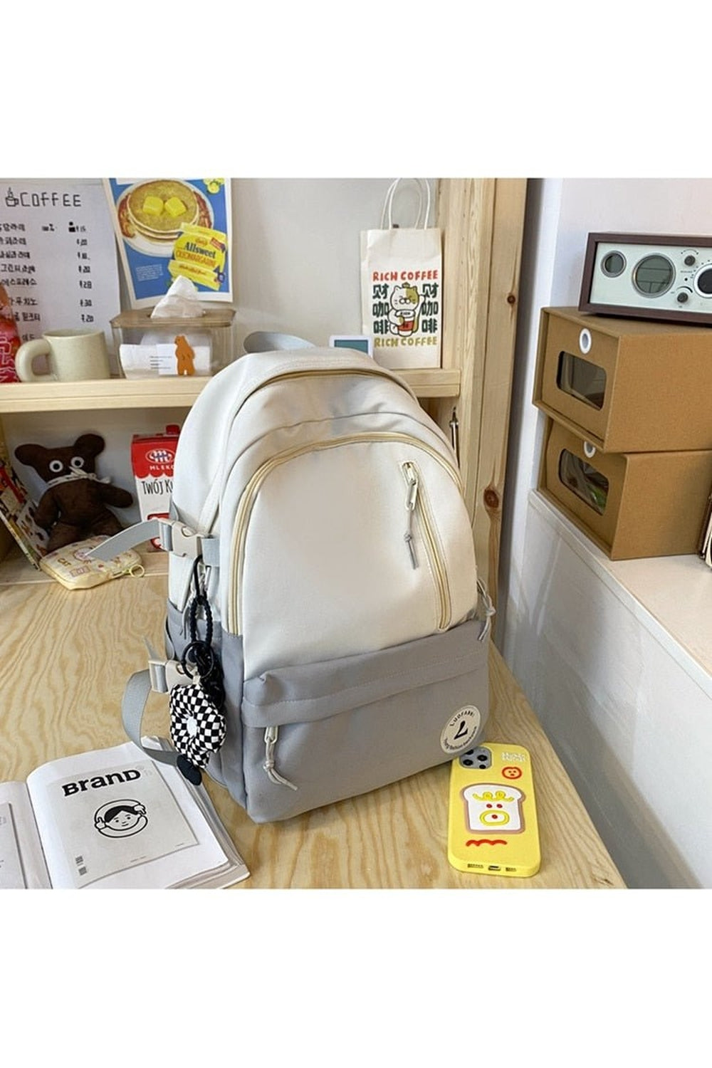 Y2k Large Harajuku School Backpack