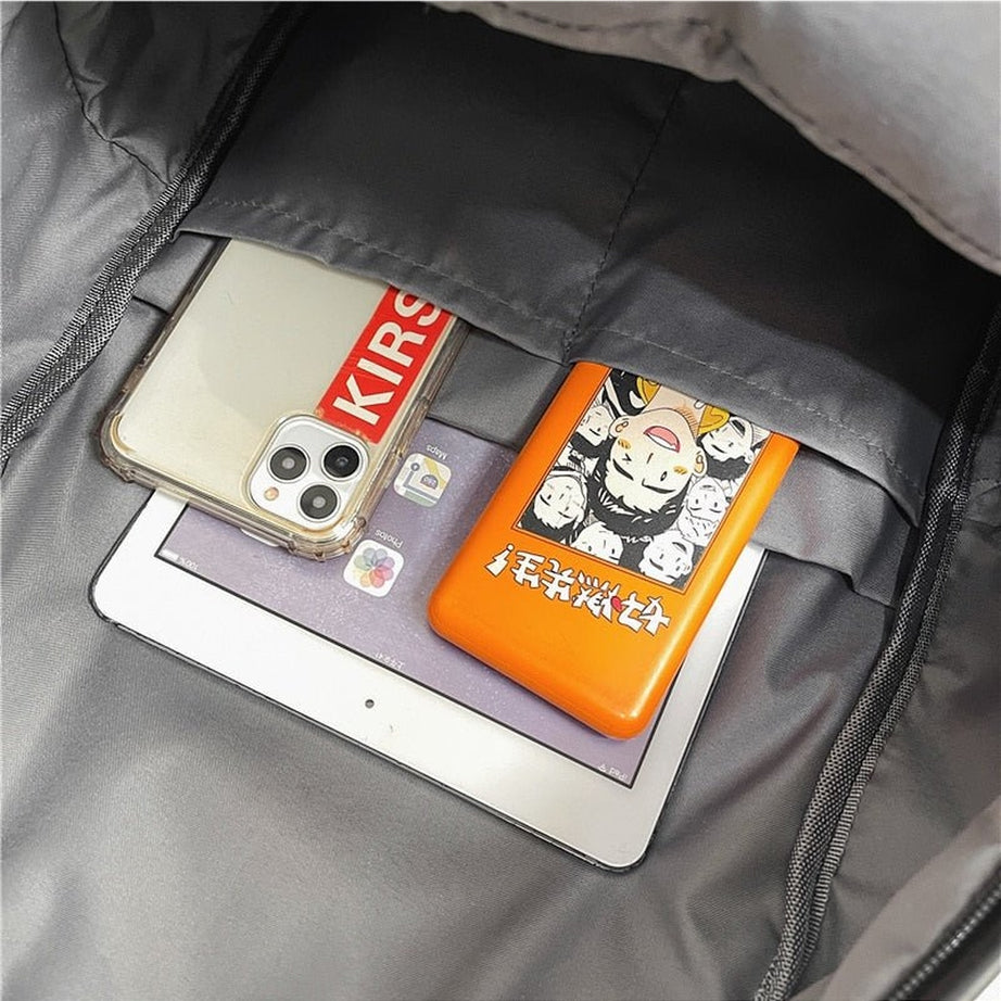 Y2k Leather Rucksack School Backpack