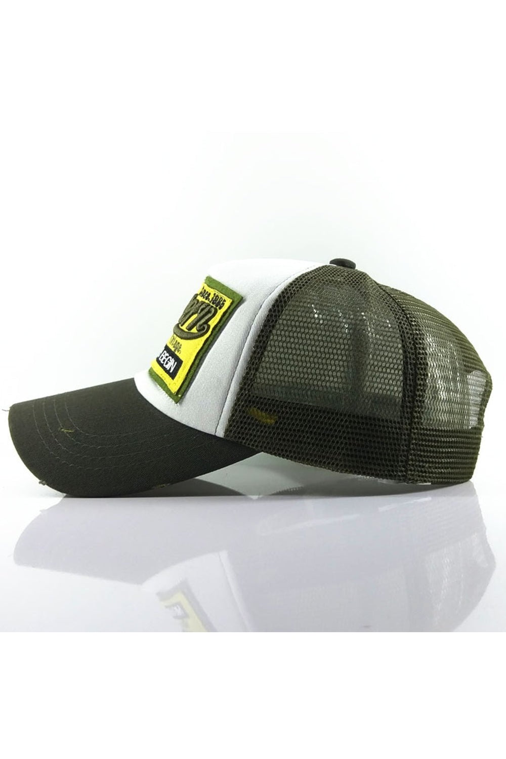 Y2k Letter Embroidery Mesh Baseball Cap