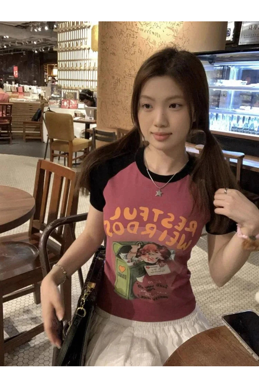 Y2k Letter Print Graphic T-Shirt