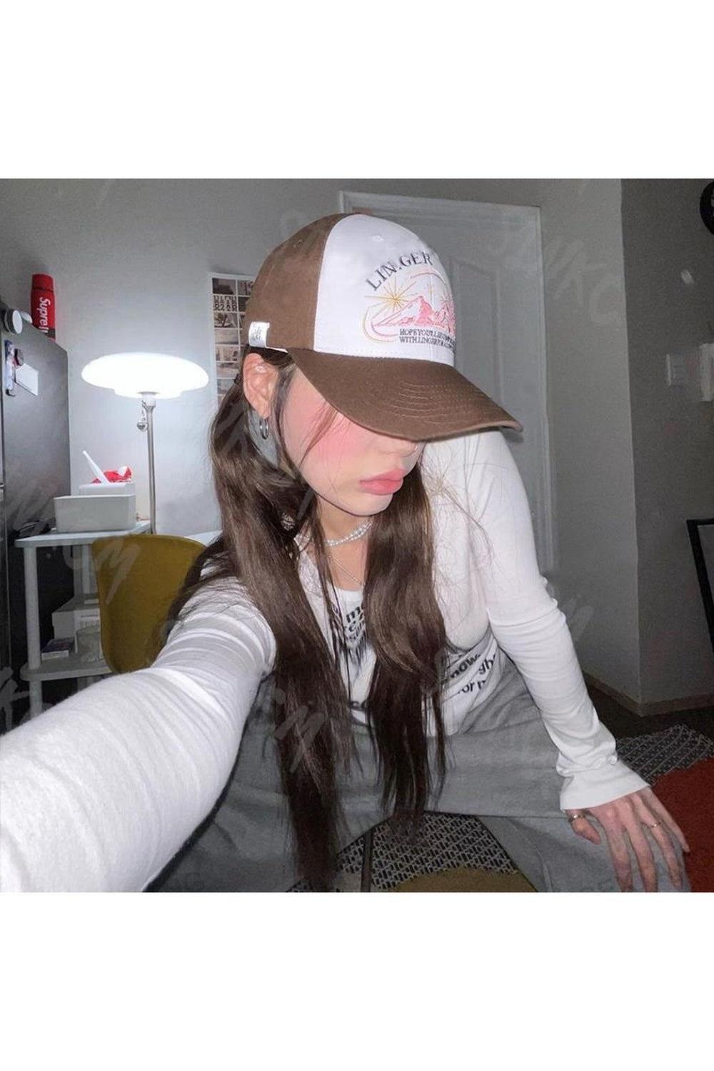 Y2k Letter Printing Long Sleeve T-Shirt