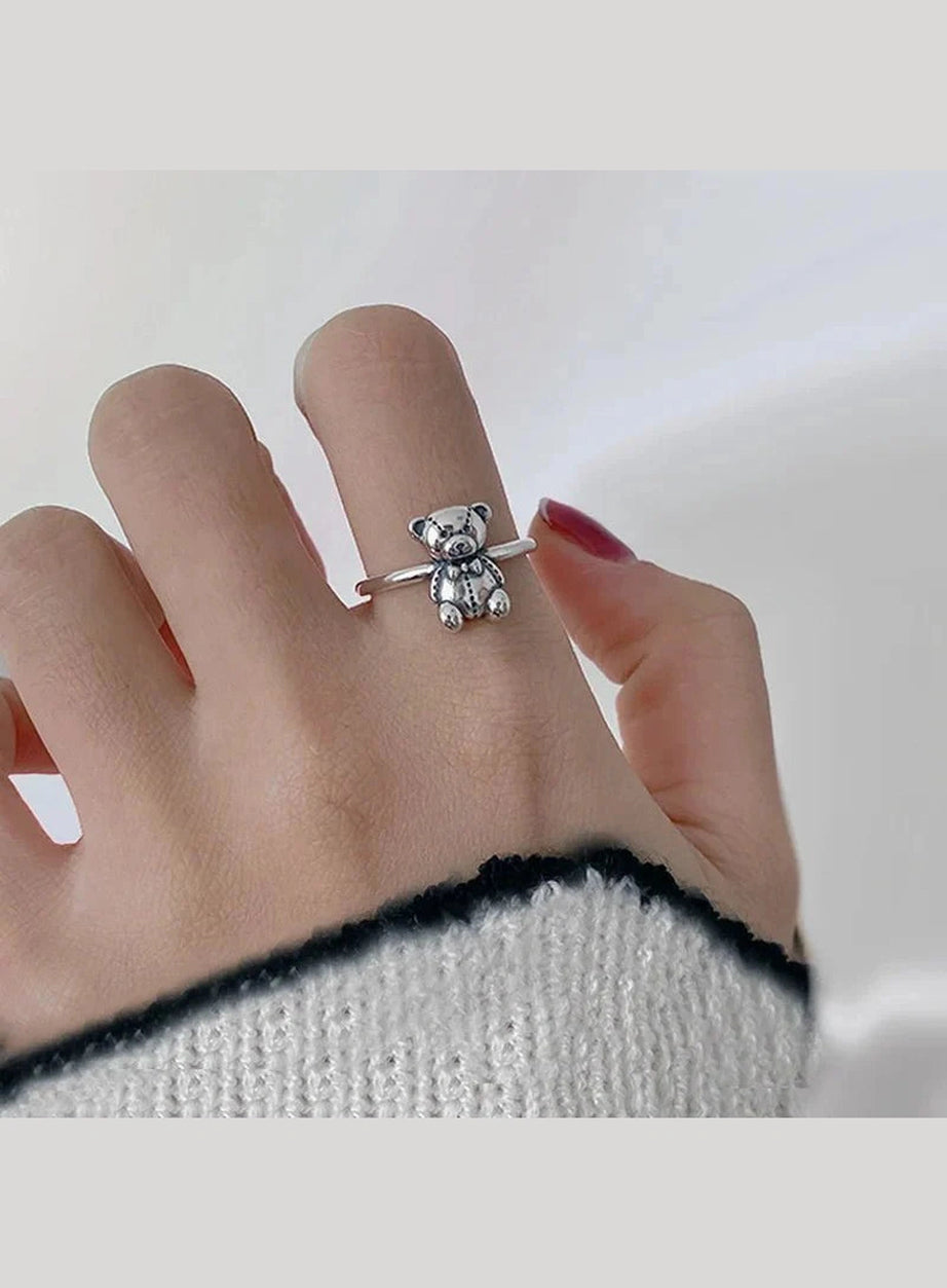 Y2k Little Bear Party Ring