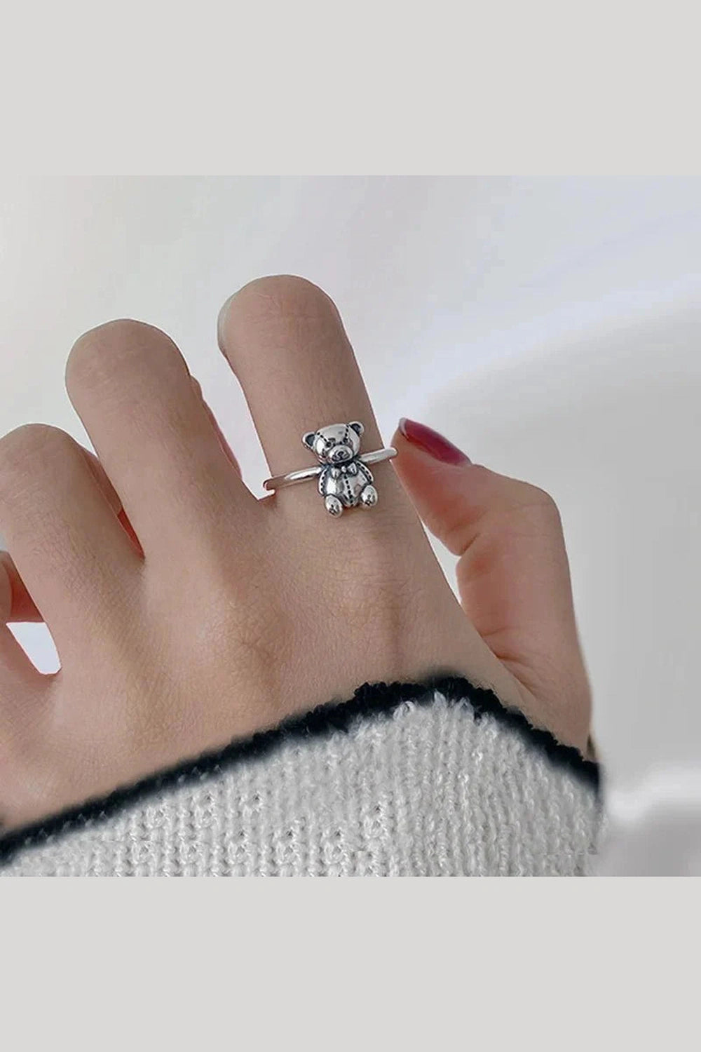 Y2k Little Bear Party Ring