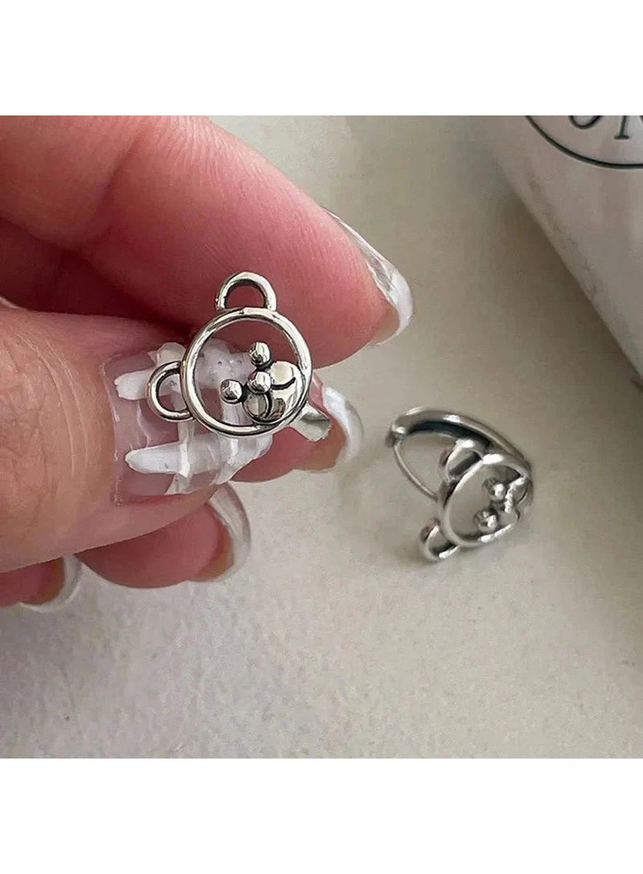 Y2k Little Bear Stud Earrings