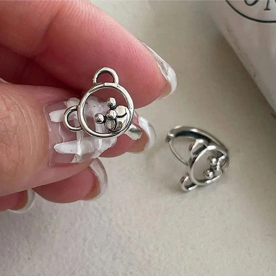 Y2k Little Bear Stud Earrings