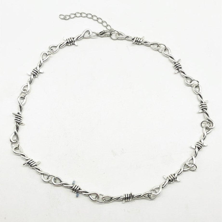 Y2k Little Thorns Punk Style Necklace