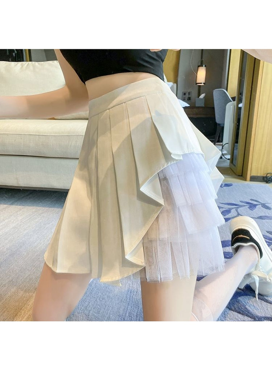 Y2k Kawaii Aesthetic Pleated Skirt