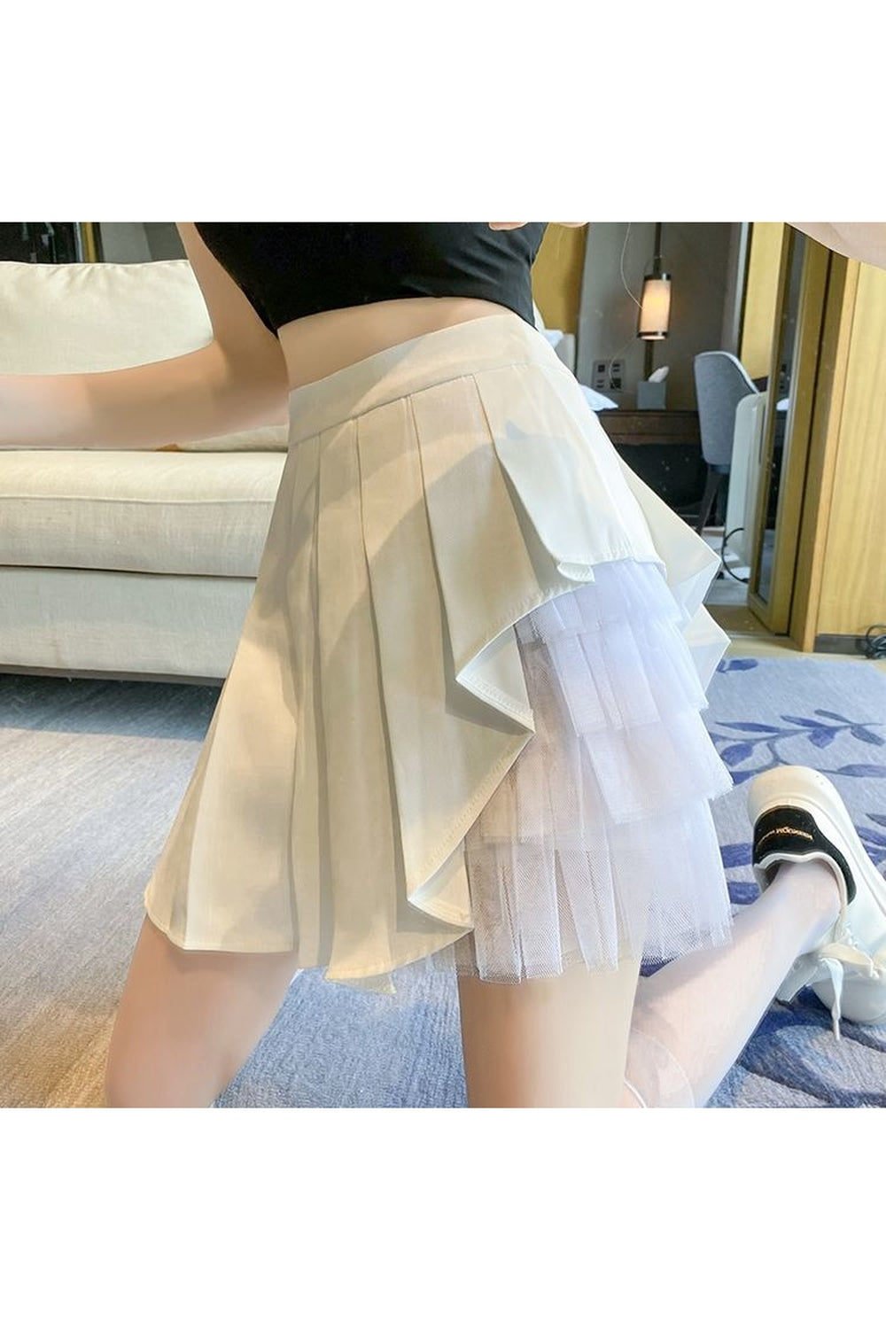 Y2k Kawaii Aesthetic Pleated Skirt