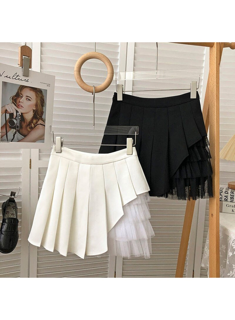 Y2k Kawaii Aesthetic Pleated Skirt