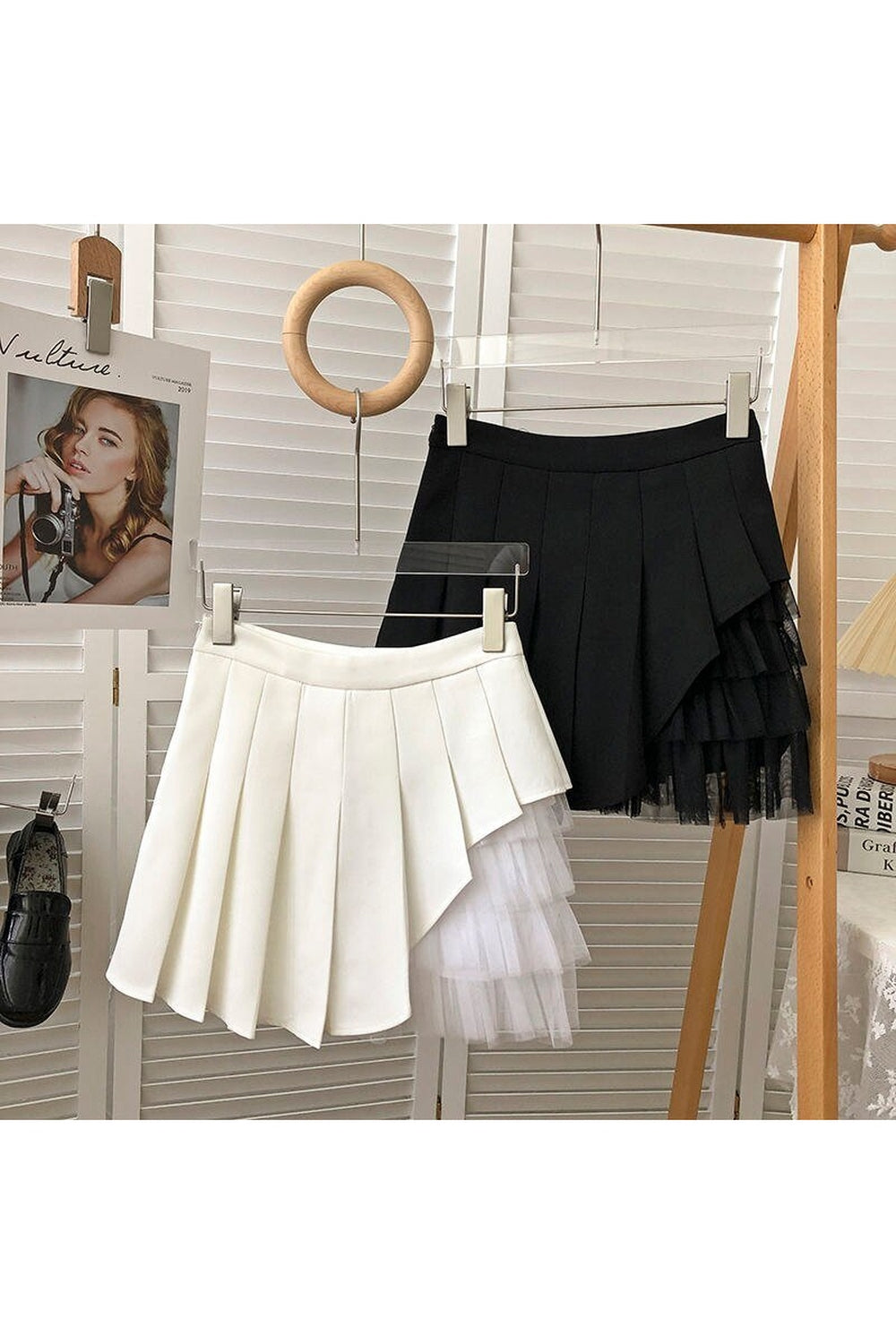 Y2k Kawaii Aesthetic Pleated Skirt