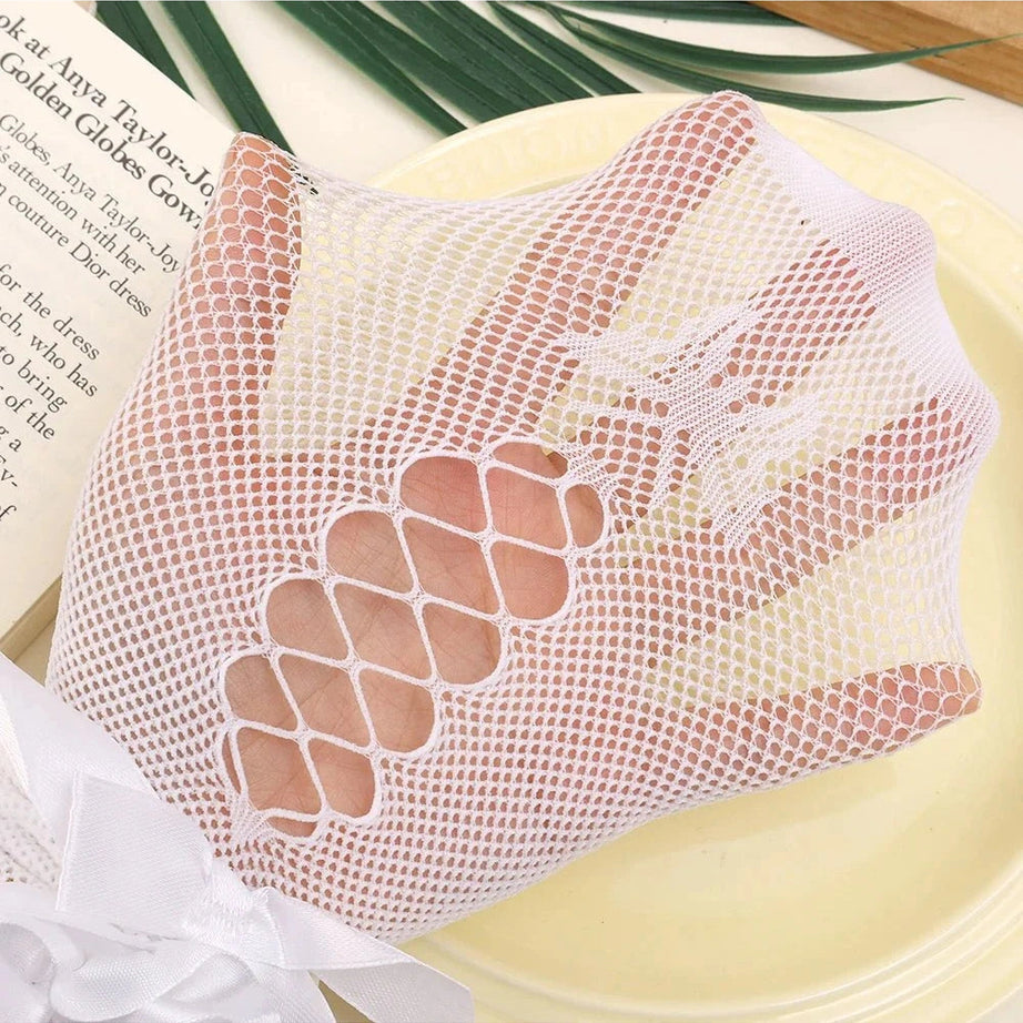 Y2k Kawaii Bow Lace Calf Socks