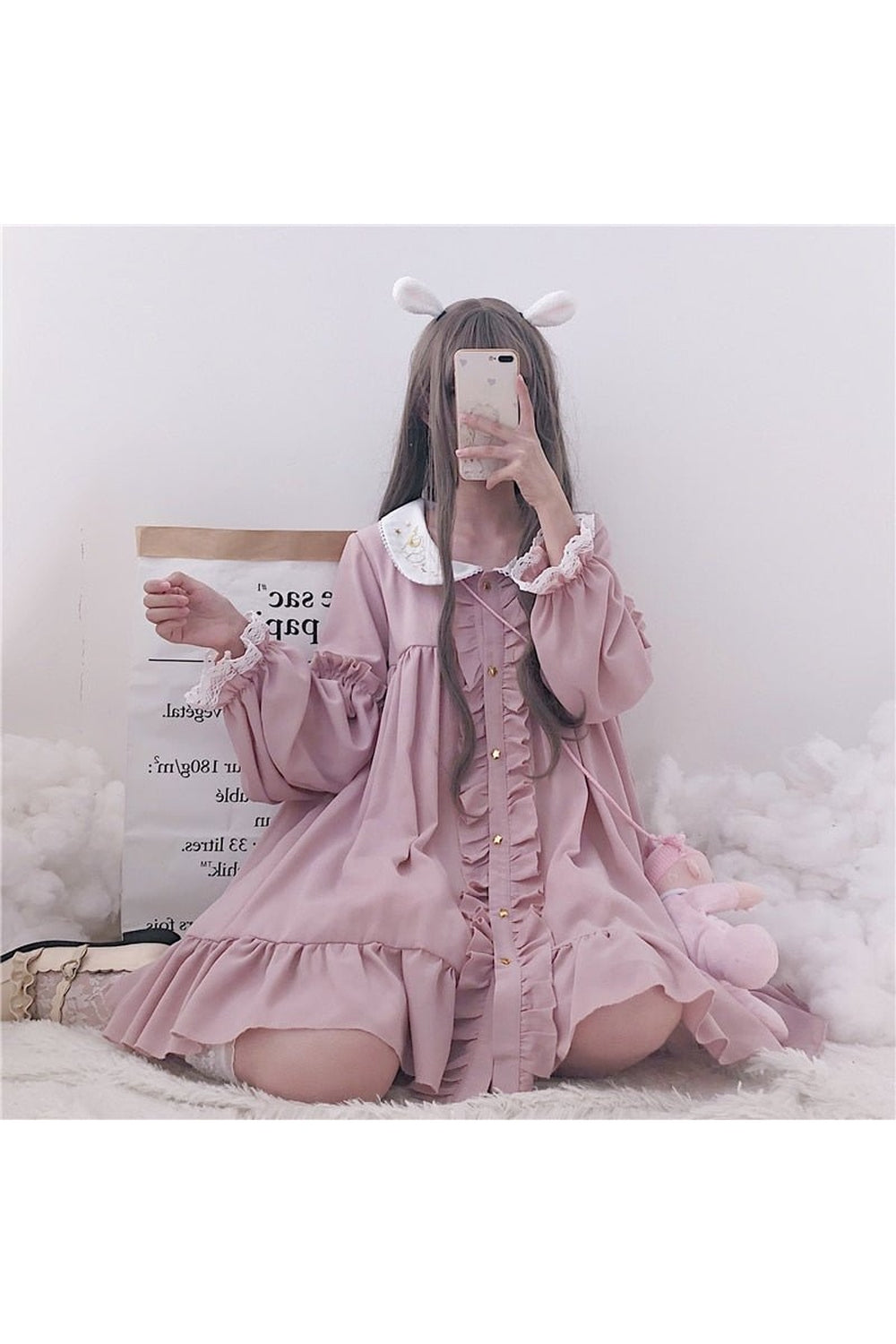 Y2k Kawaii Cosplay Cute Dress