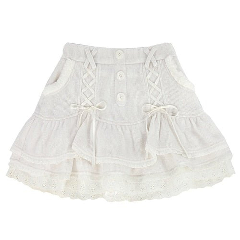Y2k Kawaii Pastel Mini Skirt