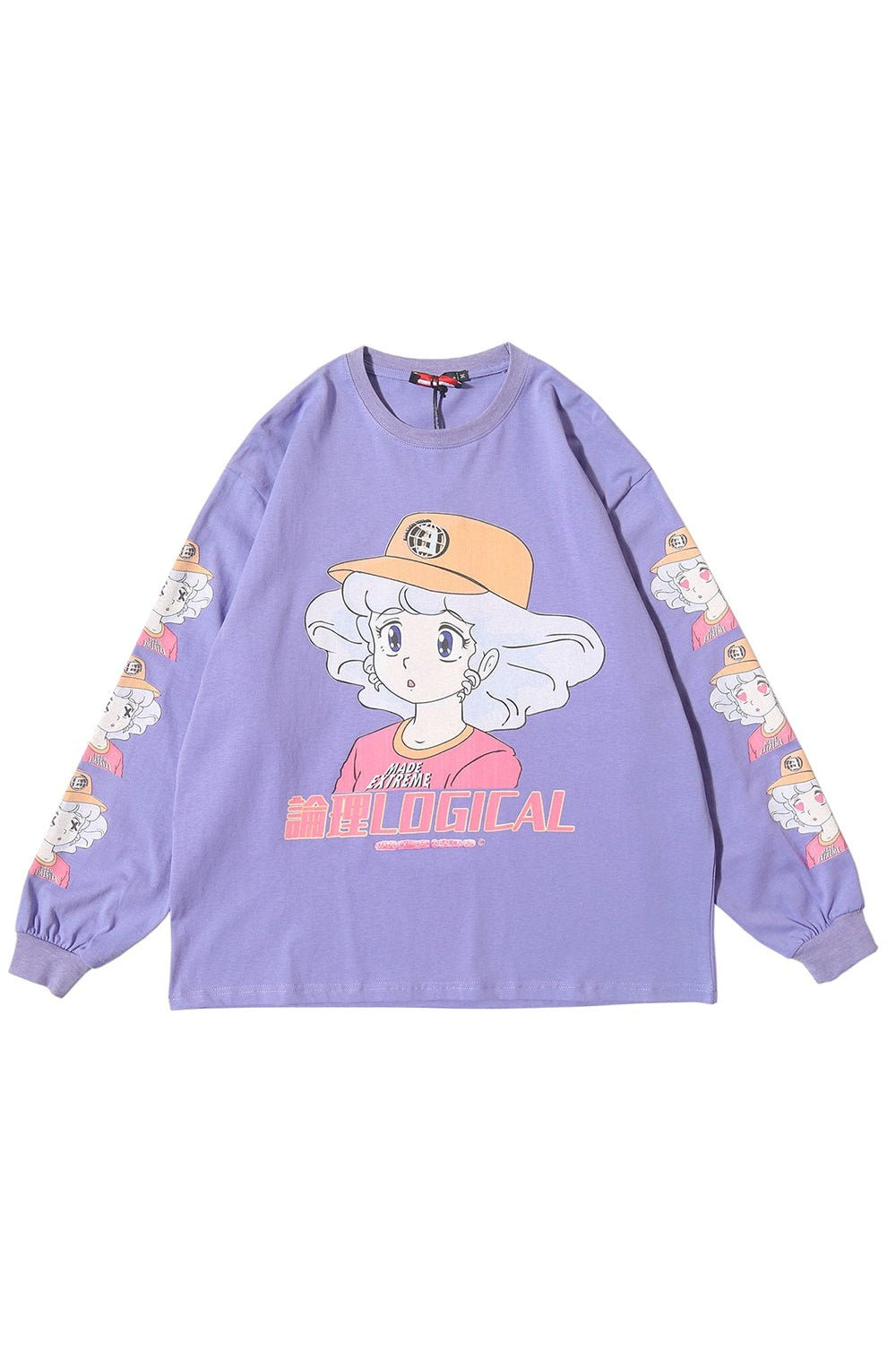 Y2k Long Sleeve Kawaii Sweatshirt