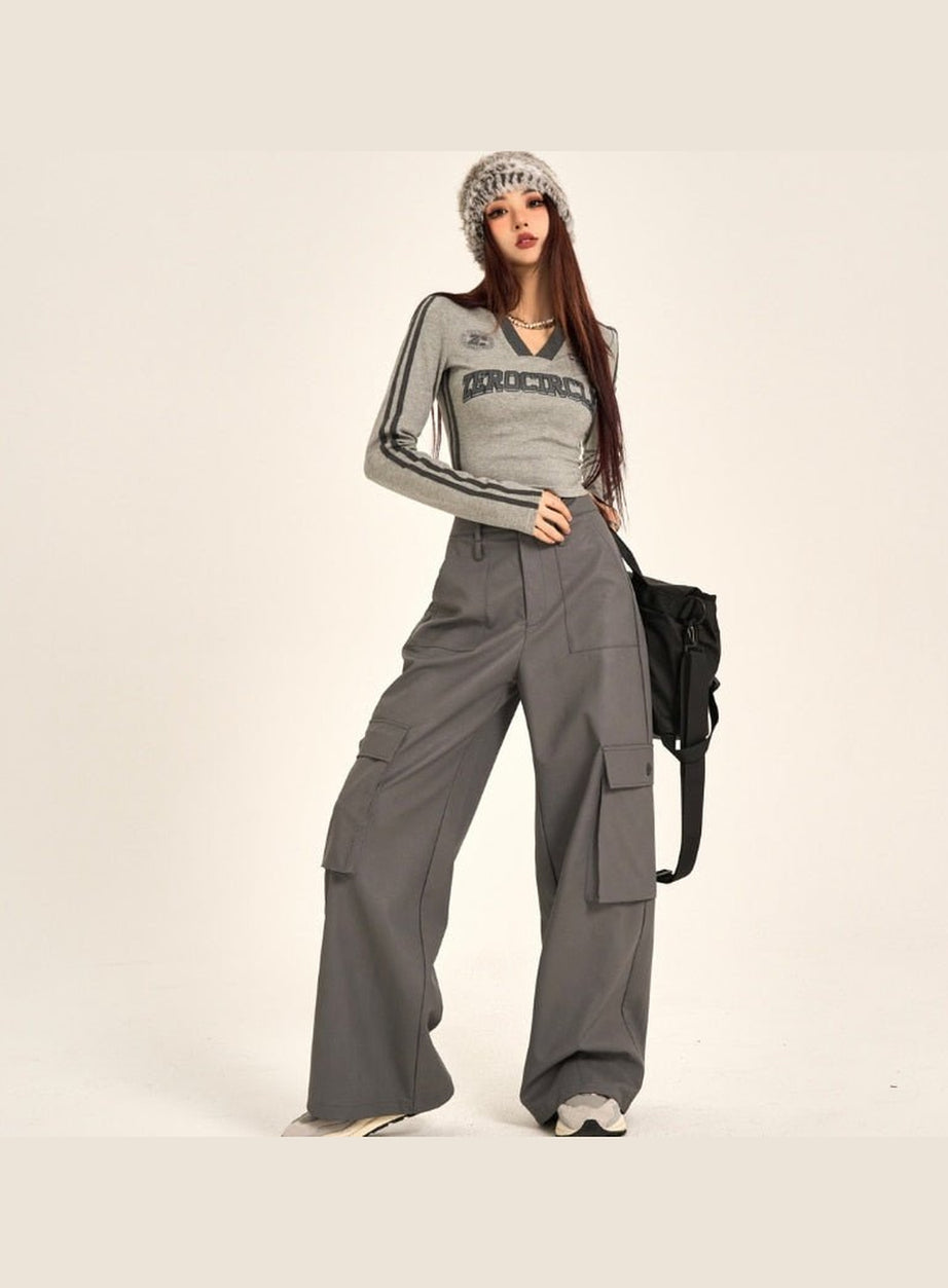 Y2k Long Sleeve T-Shirt "ZEROCIRCLE"