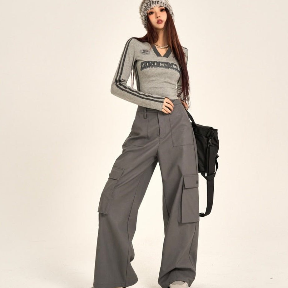 Y2k Long Sleeve T-Shirt "ZEROCIRCLE"