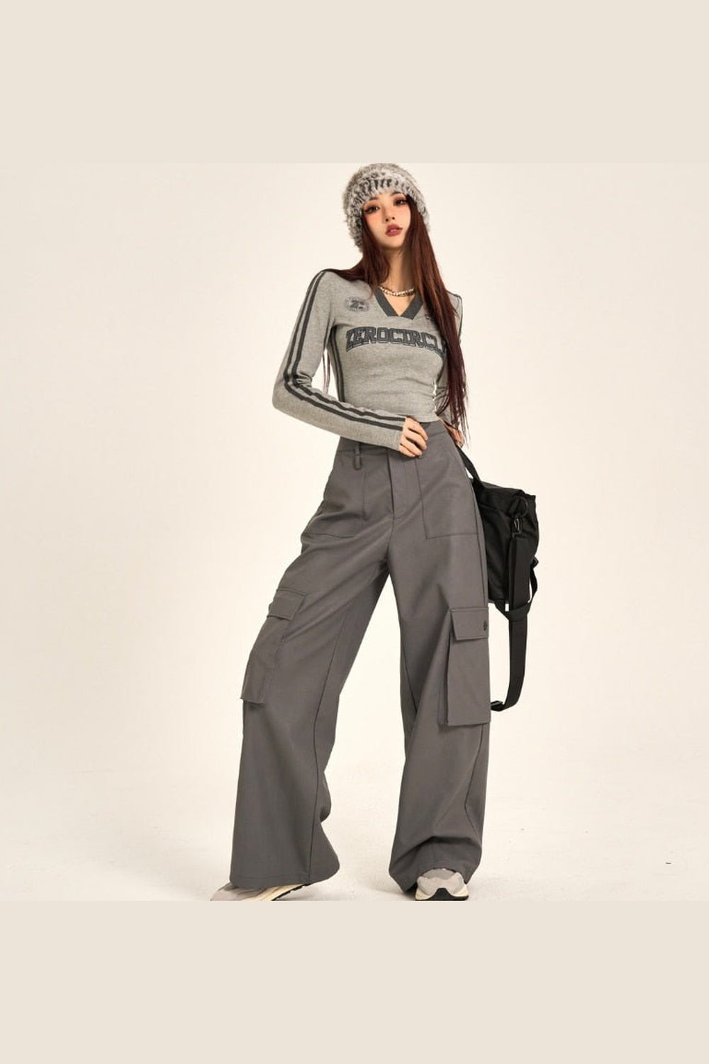 Y2k Long Sleeve T-Shirt "ZEROCIRCLE"