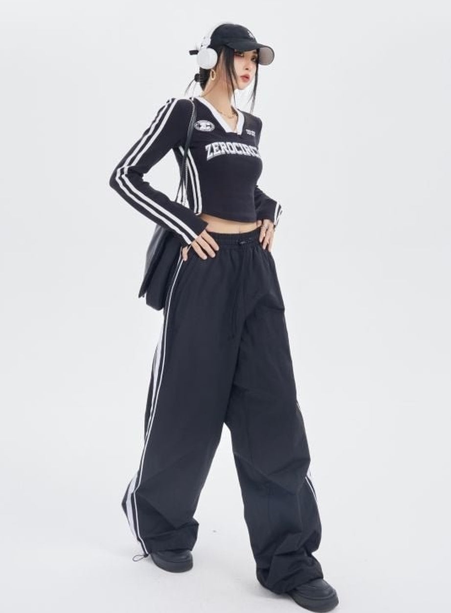 Y2k Long Sleeve T-Shirt "ZEROCIRCLE"