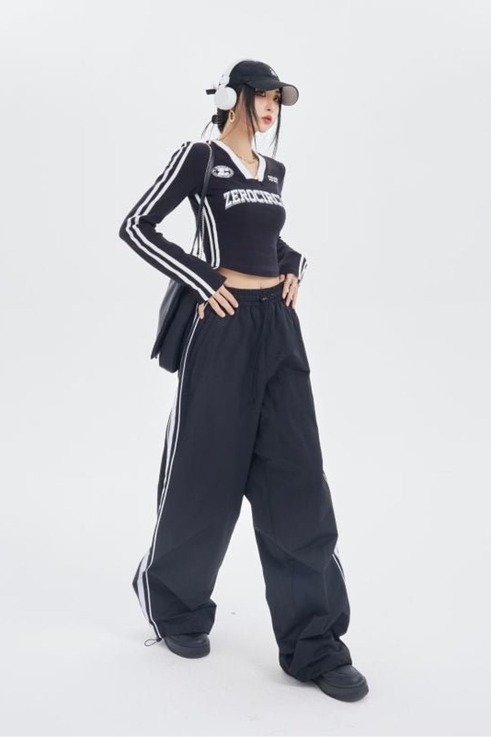 Y2k Long Sleeve T-Shirt "ZEROCIRCLE"