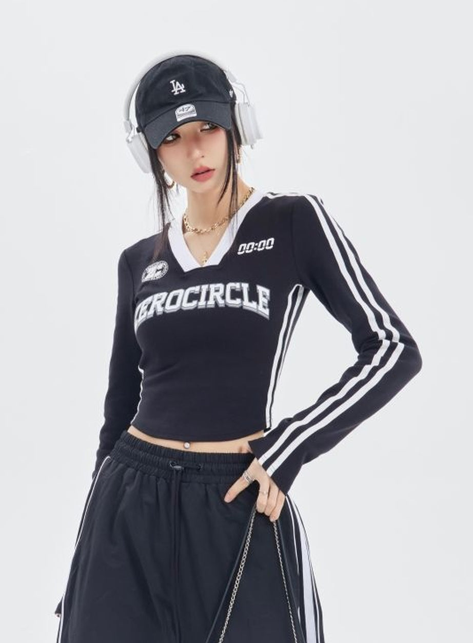 Y2k Long Sleeve T-Shirt "ZEROCIRCLE"