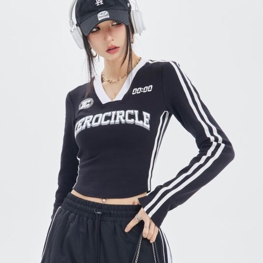 Y2k Long Sleeve T-Shirt "ZEROCIRCLE"