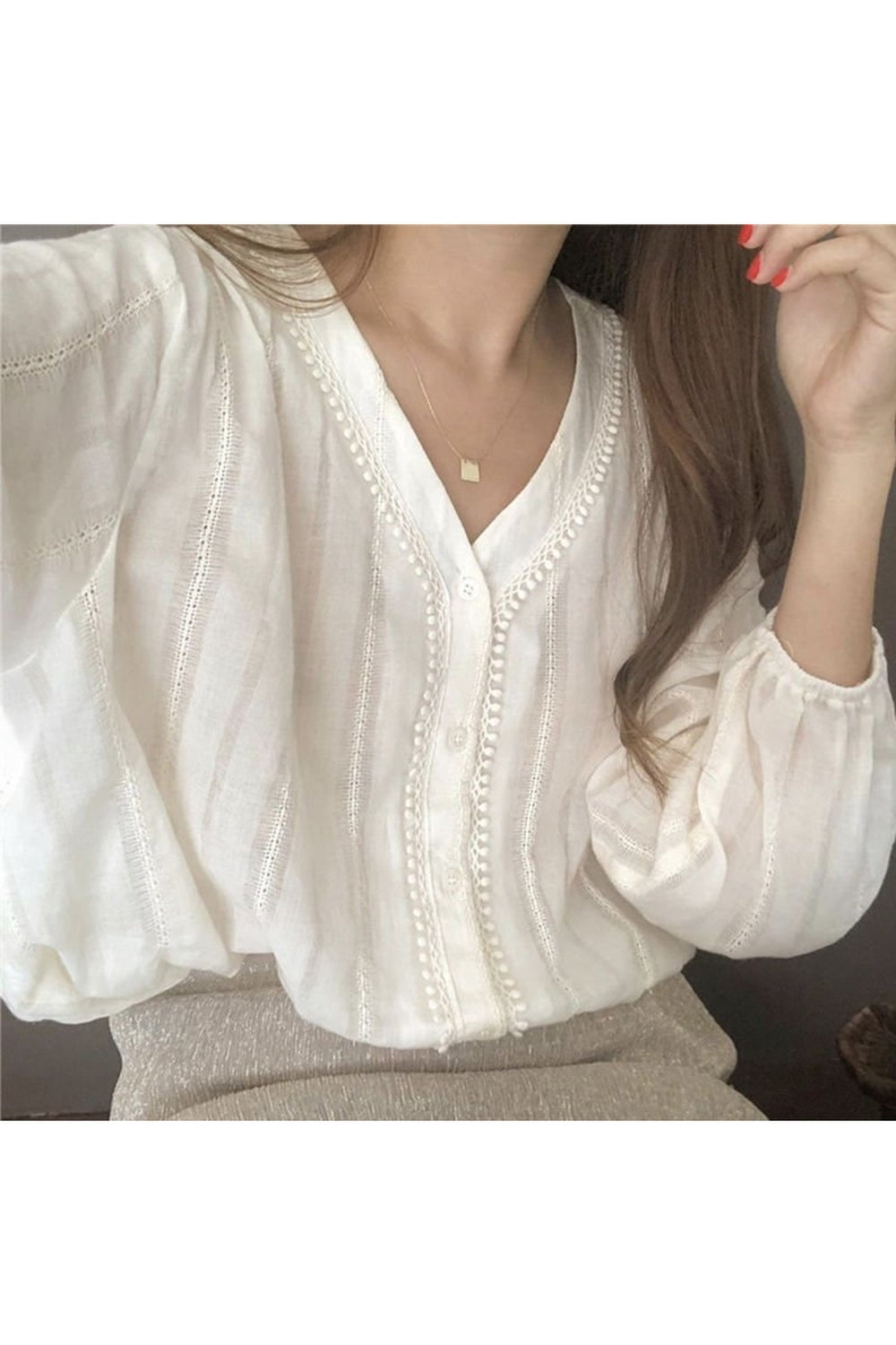 Y2k Long Sleeve Vintage Blouse