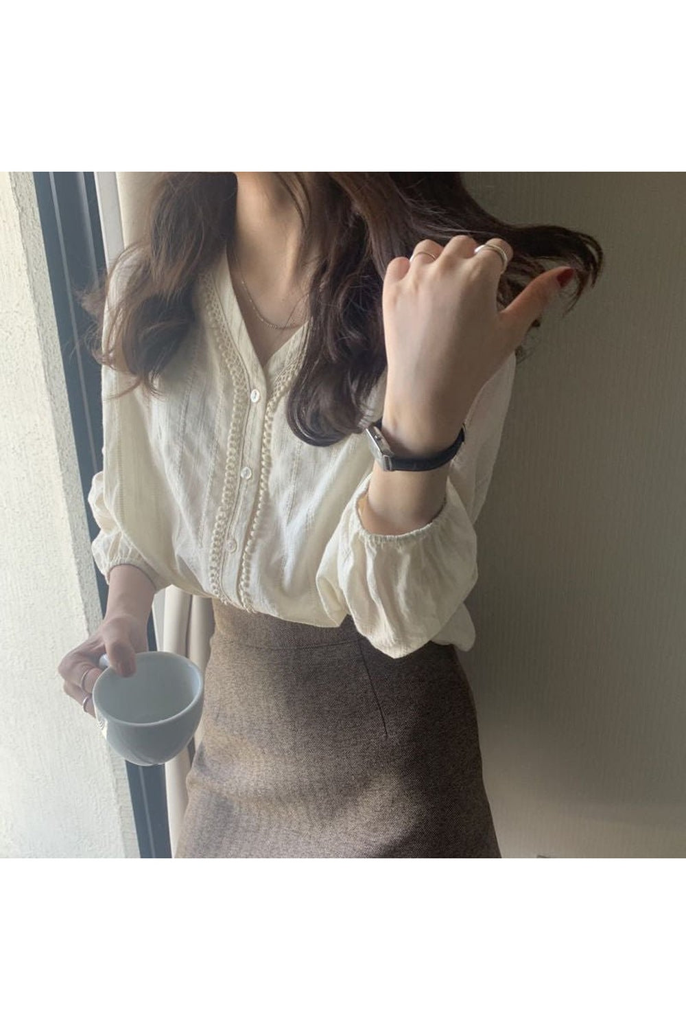 Y2k Long Sleeve Vintage Blouse