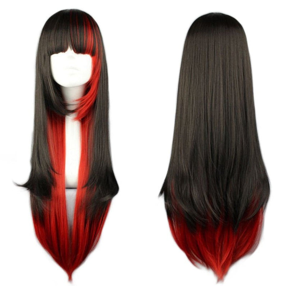 Y2k Long Straight Ombre Cosplay Wig