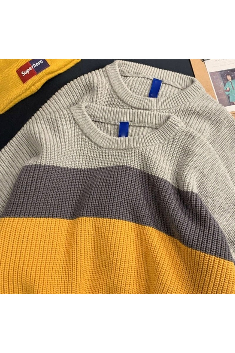 Y2k Loose Large Long Sleeve Sweater