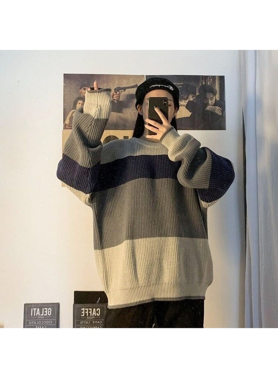 Y2k Loose Large Long Sleeve Sweater