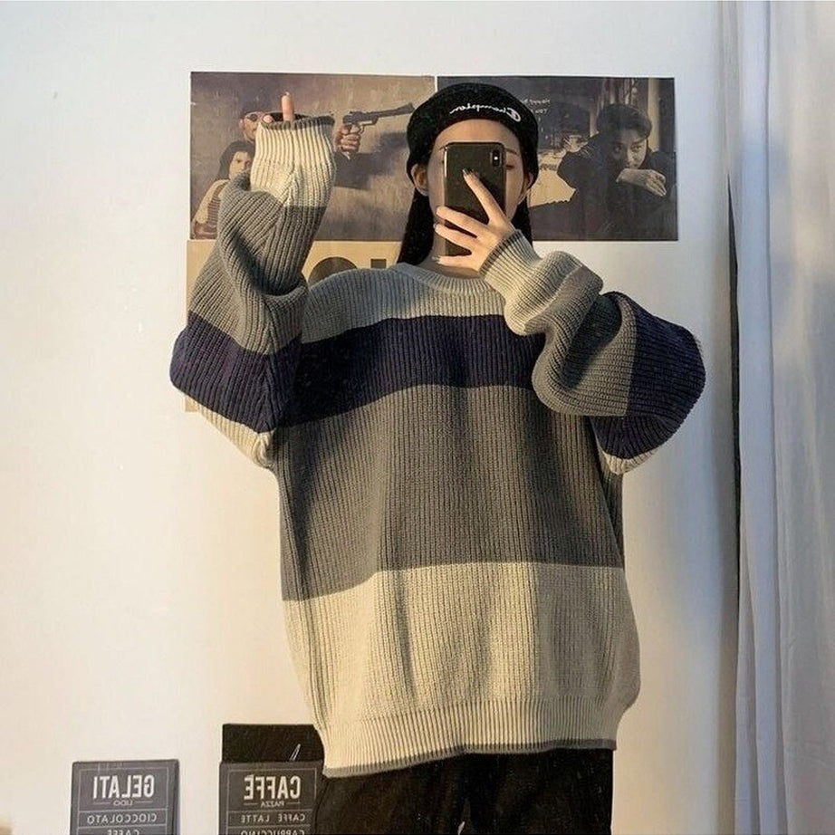 Y2k Loose Large Long Sleeve Sweater