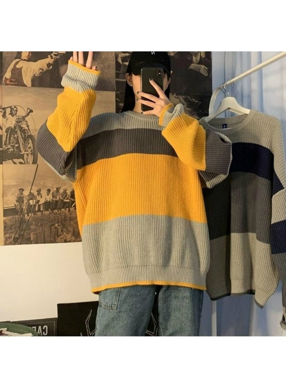 Y2k Loose Large Long Sleeve Sweater