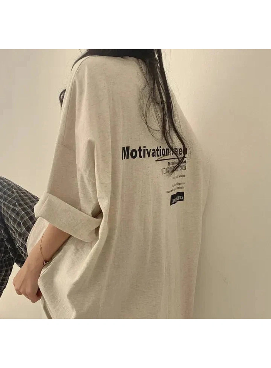 Y2k Loose Long Sleeve Hiphop T-Shirt