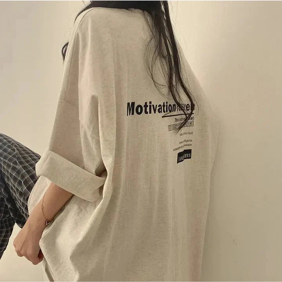 Y2k Loose Long Sleeve Hiphop T-Shirt