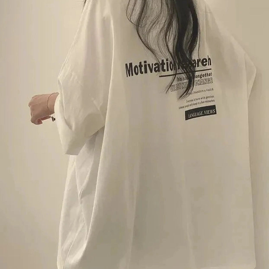 Y2k Loose Long Sleeve Hiphop T-Shirt