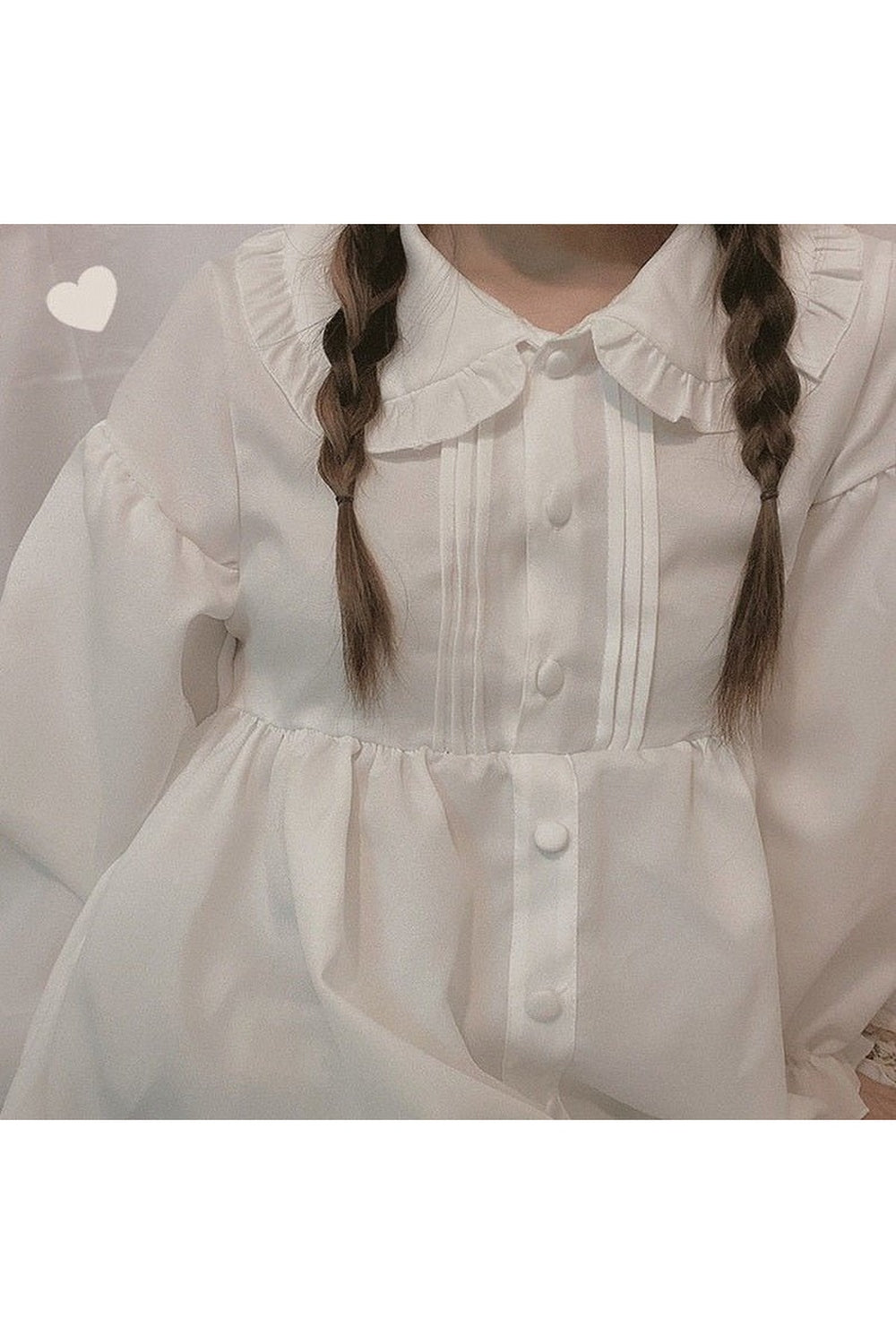 Y2k Loose Peter Pan Collar Dress