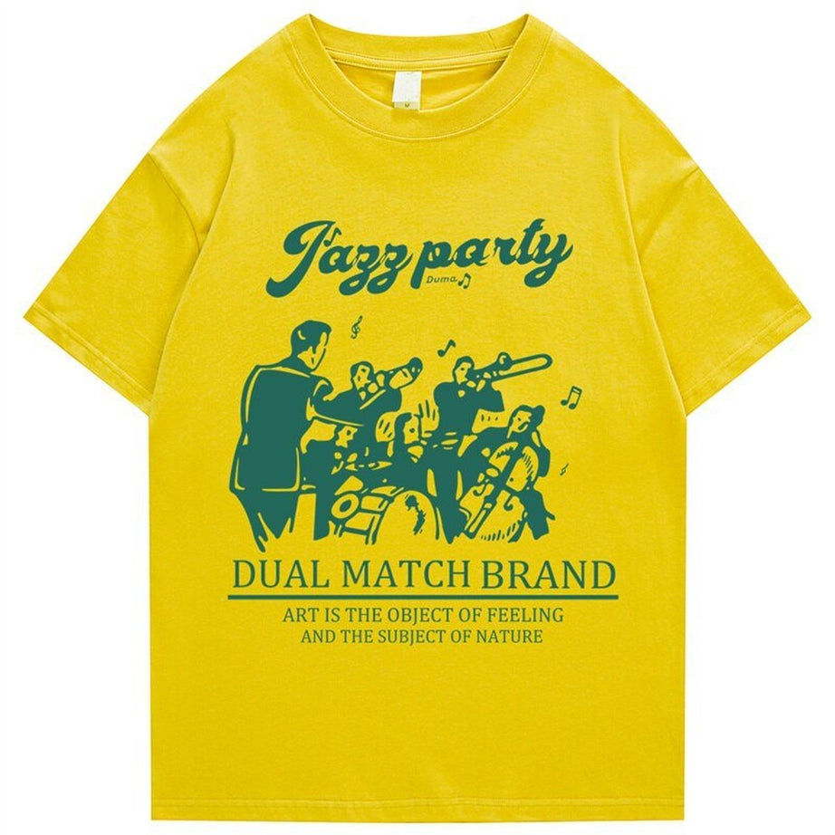 Y2k Loose retro printed T-shirt