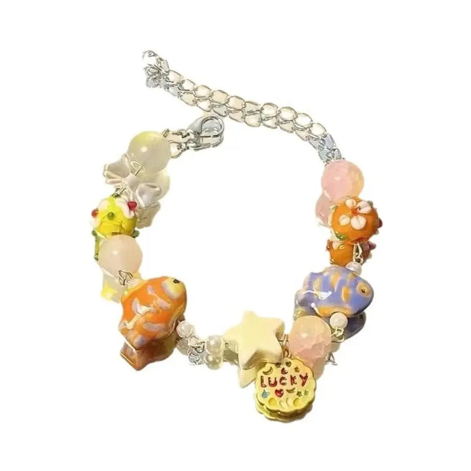 Y2k Lucky Fish Bracelet