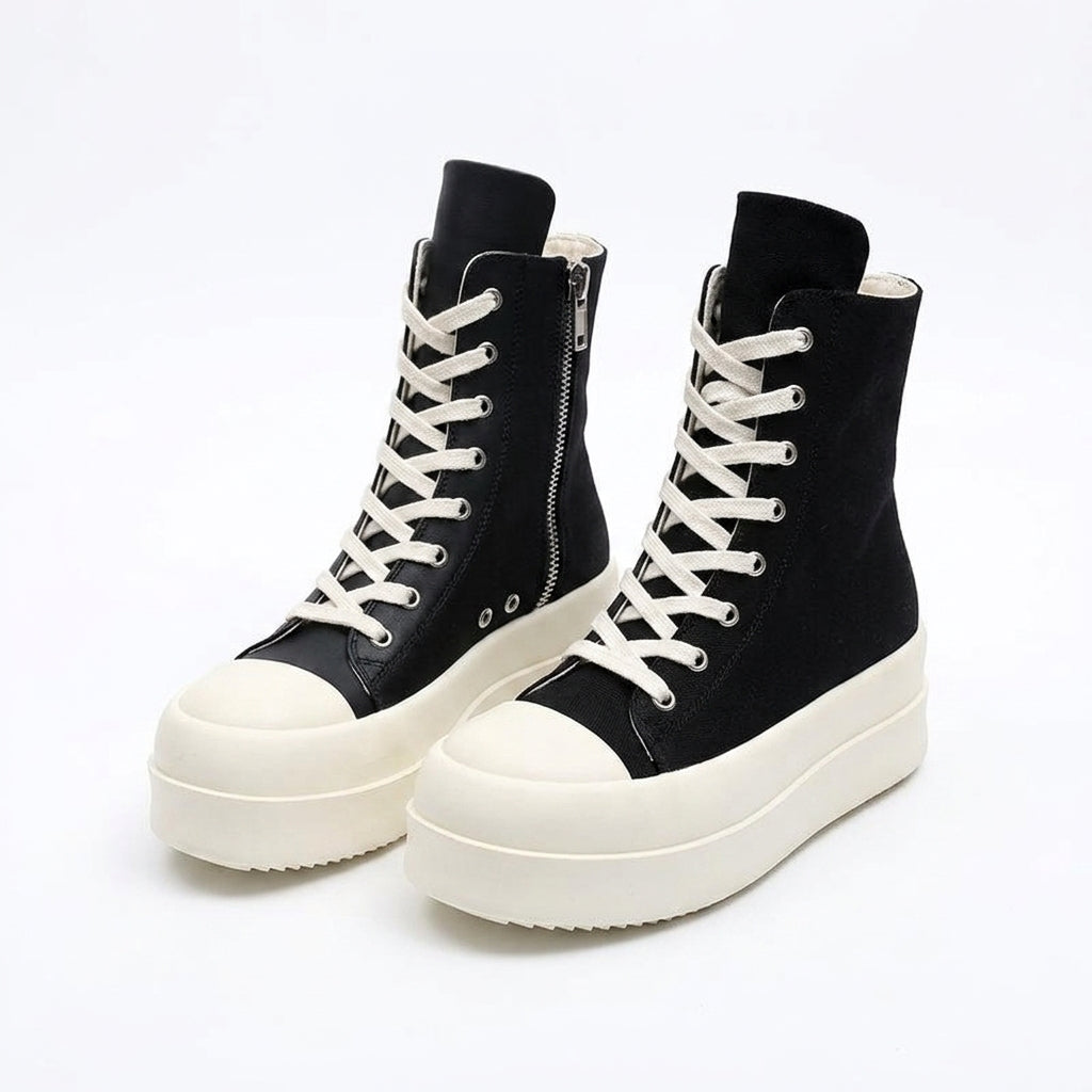 Goth Y2K Canvas Sneaker