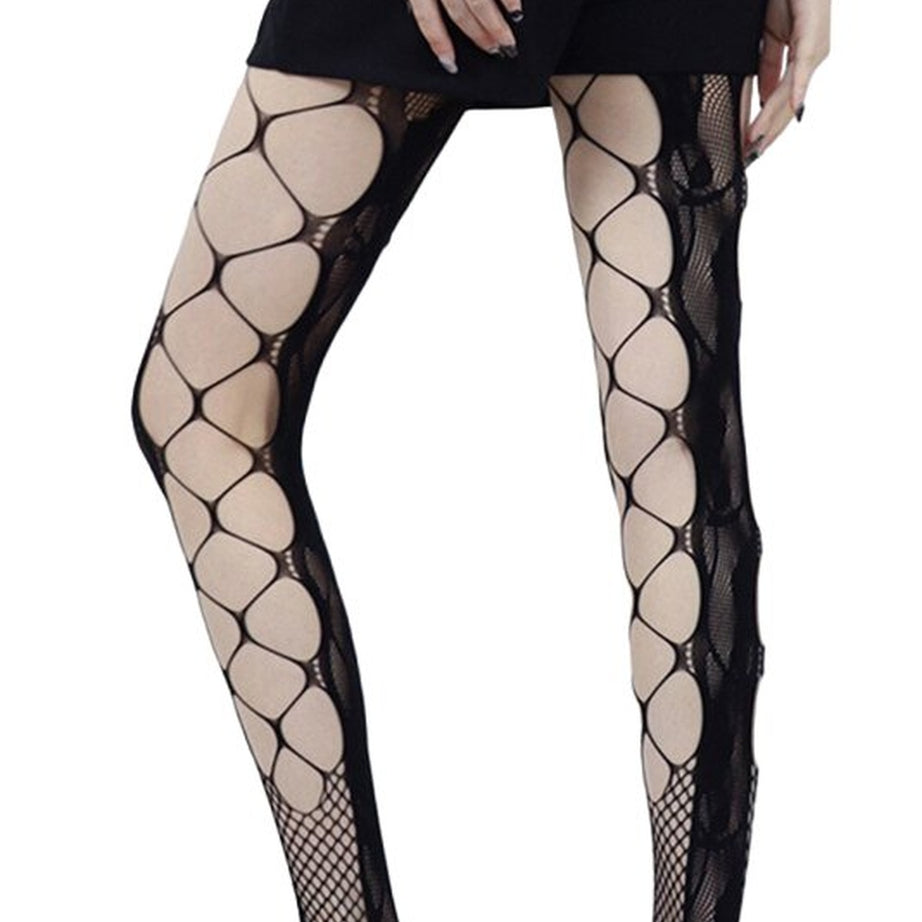 Y2k Mesh Fishnet Hollowed-out Stockings