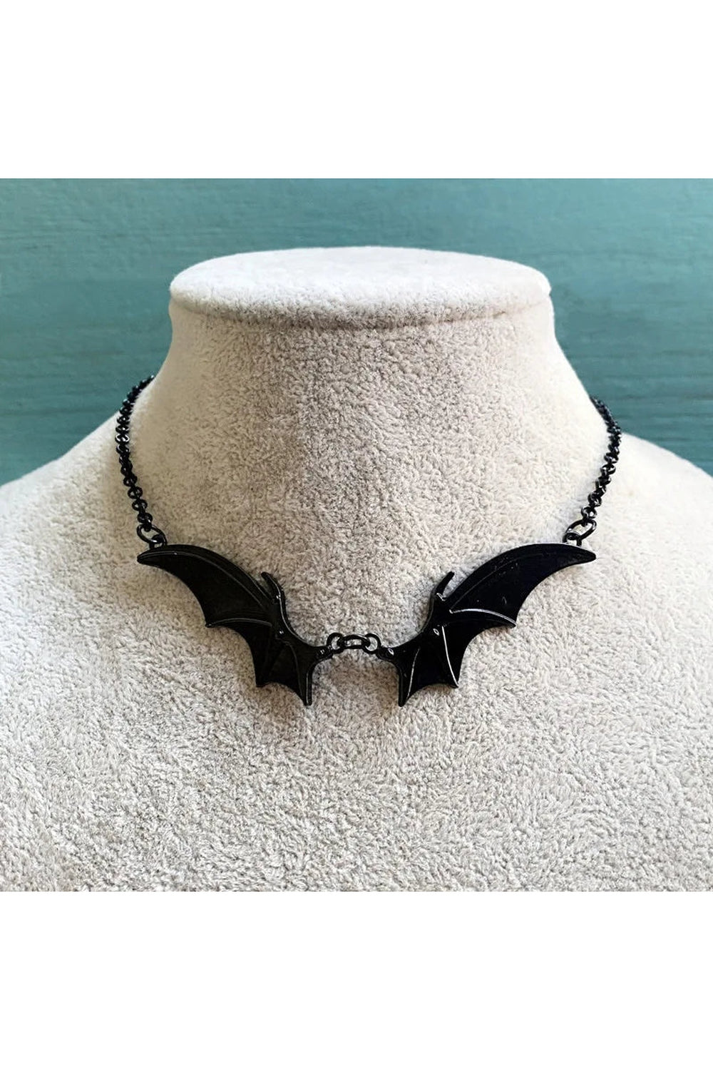 Y2k Midnight Bat Wing Necklace
